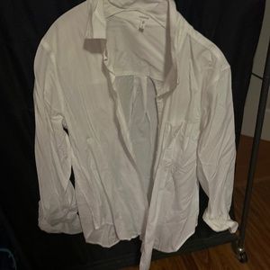 White button down shirt